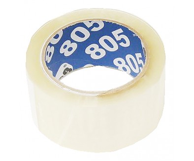 Лента упаковочная 50мм*66м UNIBOB 805 50мкм (прозрачная)